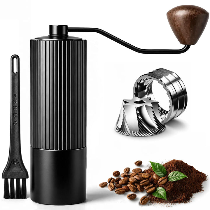 Manuelle Kaffeemühle, Tragbare Manuelle Handkaffeemühle, Verstellbarer Manueller Kaffeemahlwerk, Ein