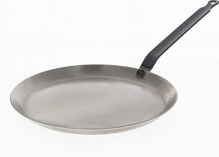 DE BUYER Crêpe-Pfanne 30cm, Stahl, Grau 6447.10 diamètre 30 cm, Diamètre 30 cm