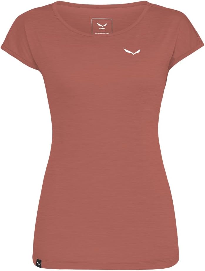 Salewa Puez Melange Dry T-Shirt Damen 3XL Etruscan Red Melange, 3XL Etruscan Red Melange