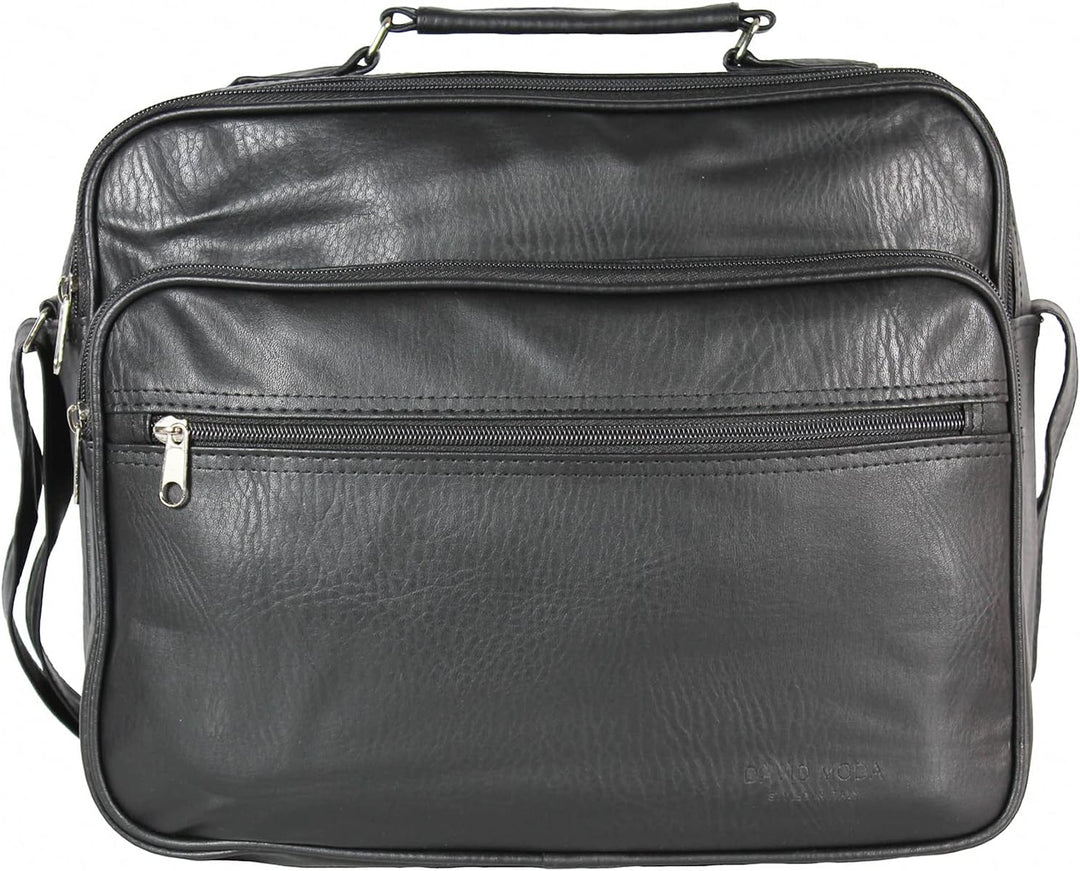Echt Leder Herren Arbeitstasche Umhängetasche Herrentasche Schultertasche Messenger Flugbegleiter in