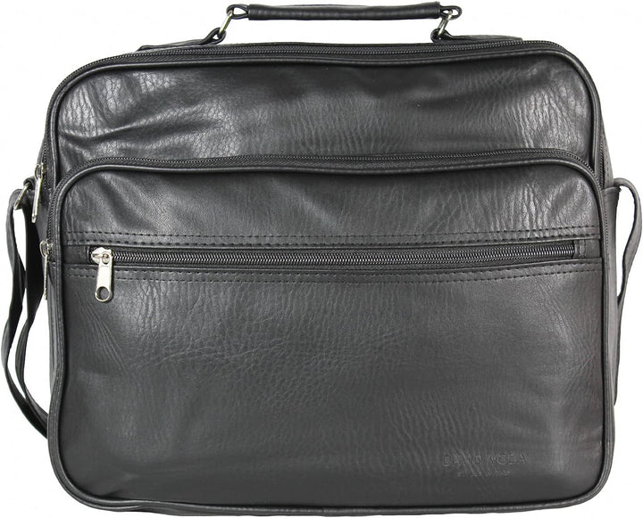 Echt Leder Herren Arbeitstasche Umhängetasche Herrentasche Schultertasche Messenger Flugbegleiter in