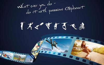 Clipboart® Standard Wandhalterung - Halterung - Snowboard - Wakeboard - Kiteboard - Balanceboard - W