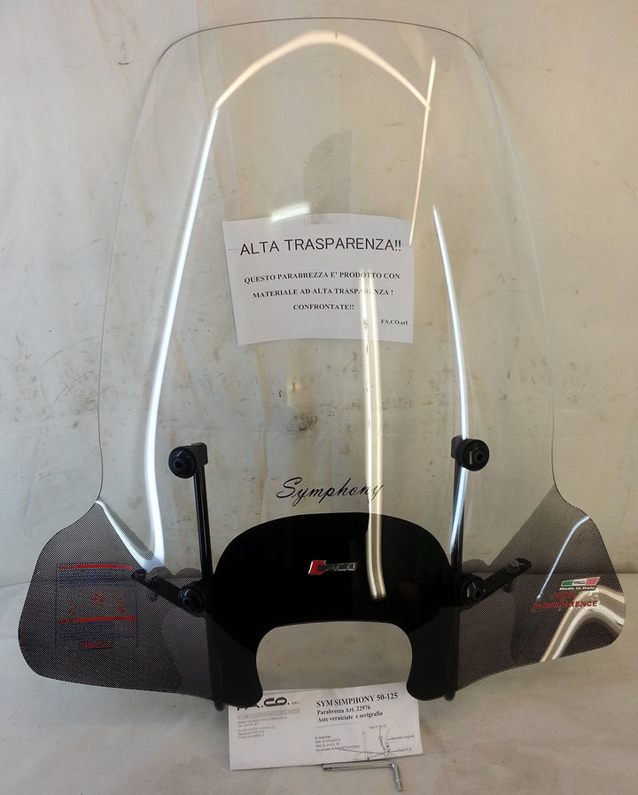 Windschutzscheibe SYM SIMPHONY 50-125 Simphony 50-125-150