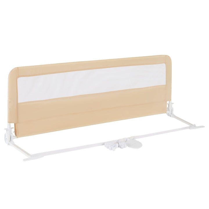 COSTWAY Bettgitter klappbar, 150 x 55 cm Bettschutzgitter mit Sicherheitsgurt & abnehmbarem Bezug, K