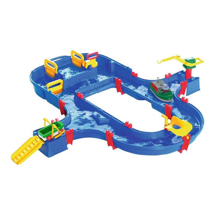 AquaPlay - Superset - Wasserbahn mit vielen Spielfunktionen bestehend aus 41 Teilen, Spieleset inklu