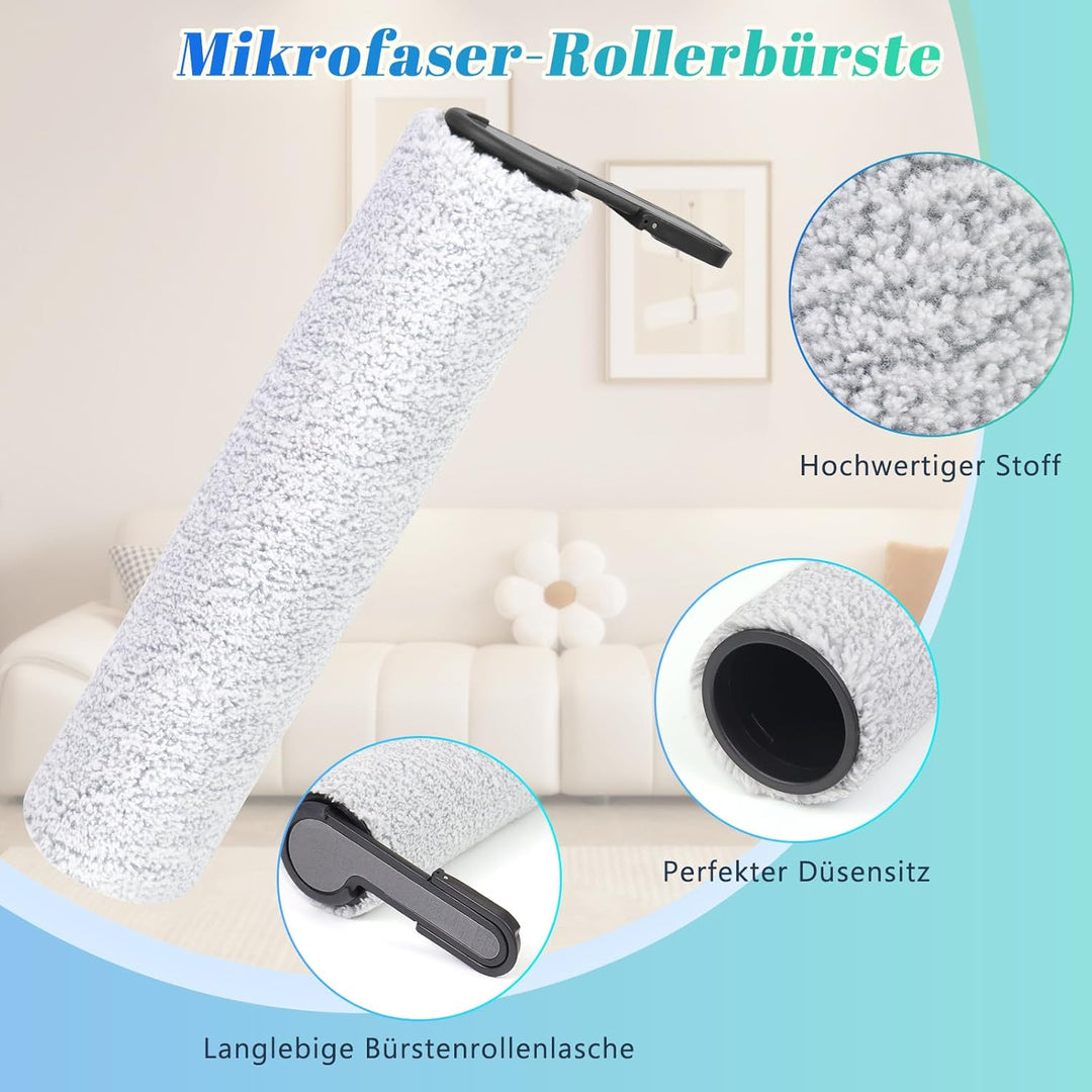 Zubehörset für Tineco Floor One Stretch S6/S7 Stretch Ultra/Switch S6 Nass und Trockensauger Ersatzt