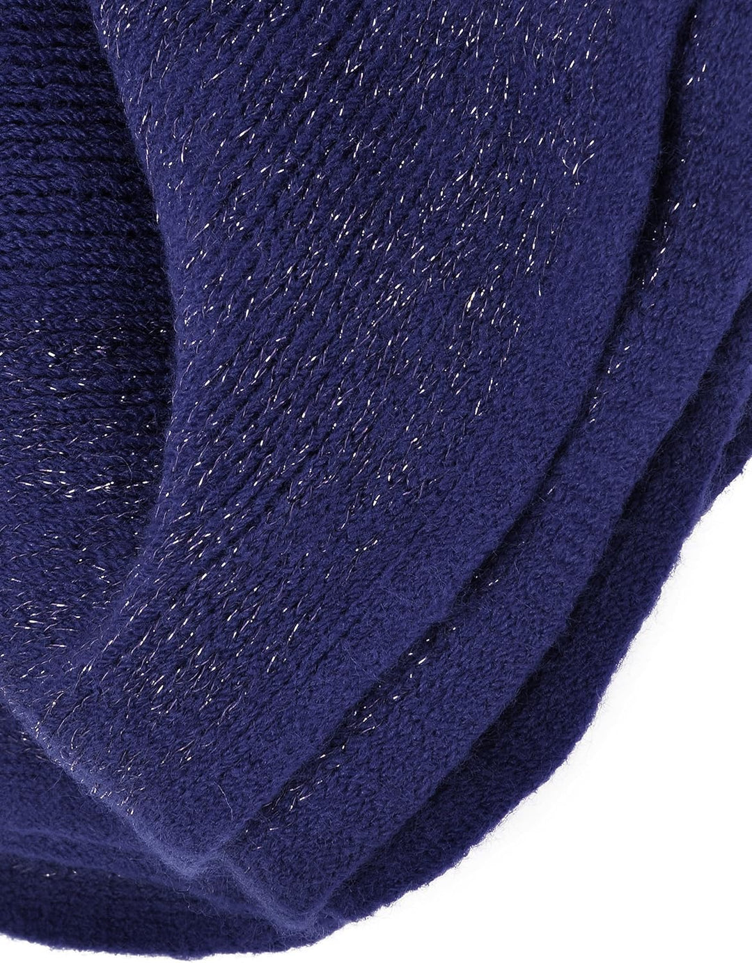 ZLYC Damen Weiche Schlichte Poncho Capes Retro Cardigans Pullover Navy, Navy