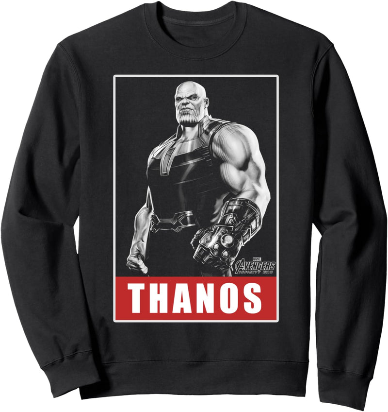 Marvel Avengers: Infinity War Dark Thanos Poster Sweatshirt