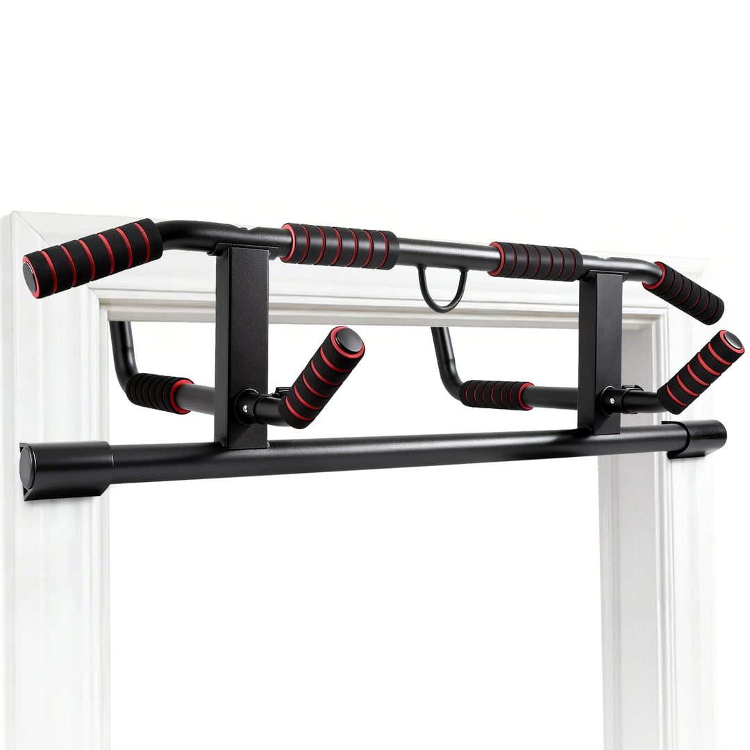 Klimmzugstange Türrahmen Ohne Schrauben, Pull Up Bar Door Frame mit Mehreren Griffpositionen für Vie