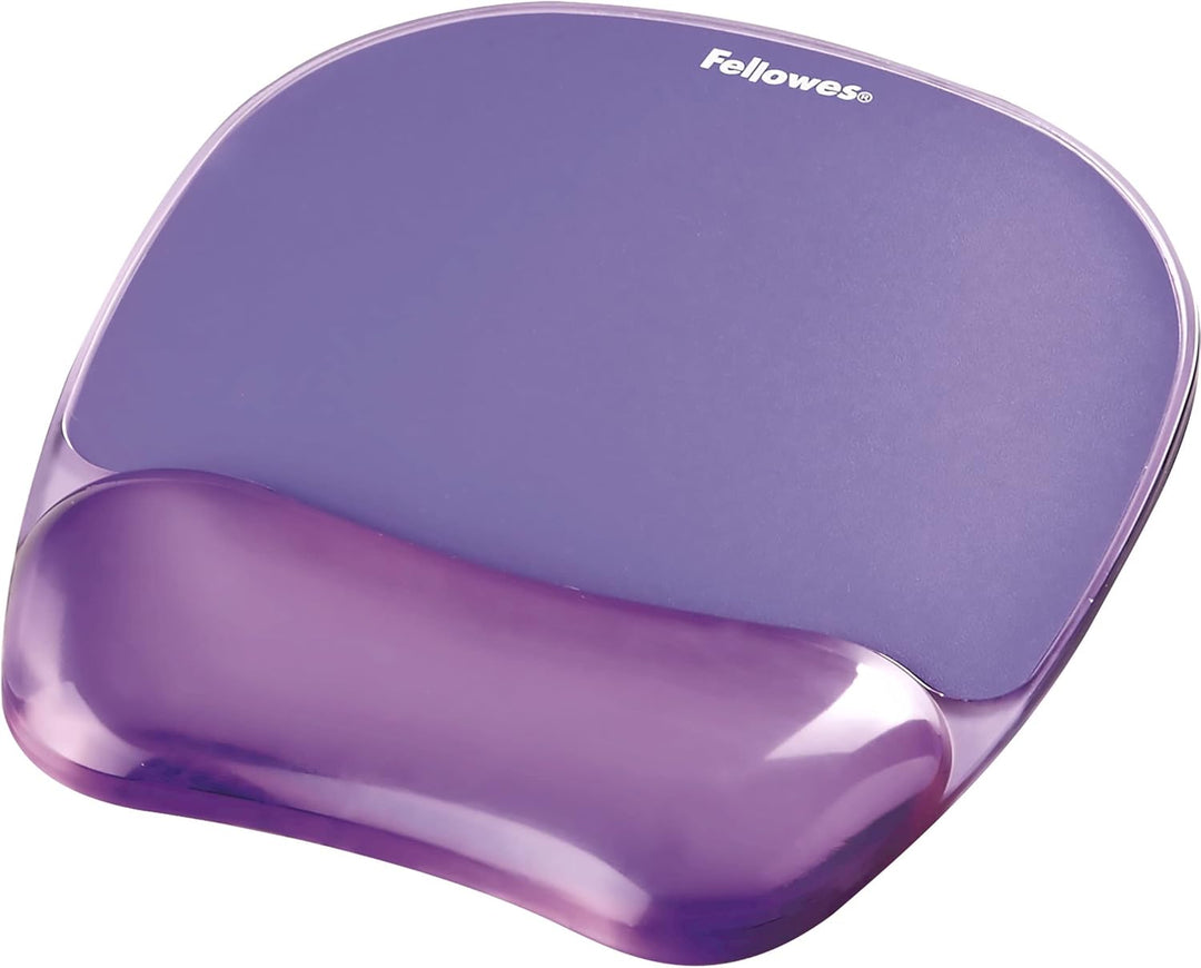 Fellowes Crystals Gel Handgelenkauflage mit Mauspad violett, violett