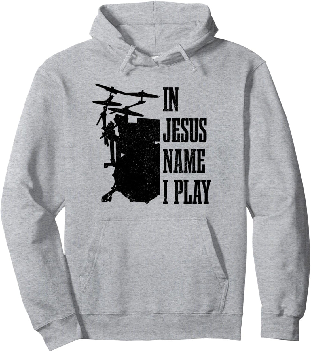 Christian Drummer Drummer, Drumming für Jesus Pullover Hoodie