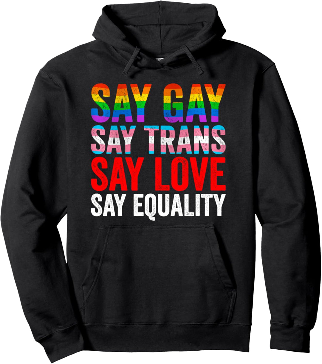 Unterstützen Sie Den Lgbtq Gay Rights Equality Awareness Pullover Hoodie