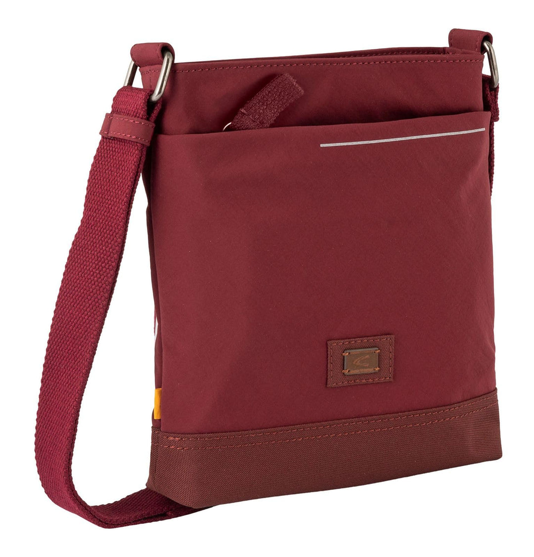 camel active bags City Herren Umhängetasche Messenger Bag 22x4,5x22 Dark Red, 22x4,5x22 Dark Red