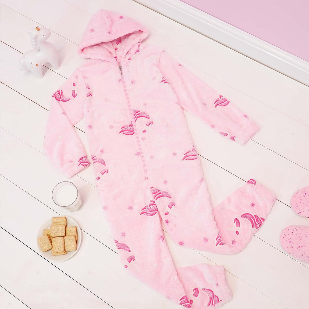 CityComfort Jumpsuit Kinder Einteiler Fleece Overall Onesie Kinder Mädchen Jungen 4-14 Jahre 11-12 J