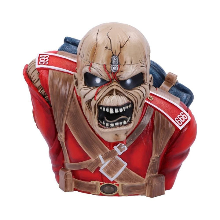 Nemesis Now Iron Maiden The Trooper Büste Box 26,5 cm, rot, 26.5cm