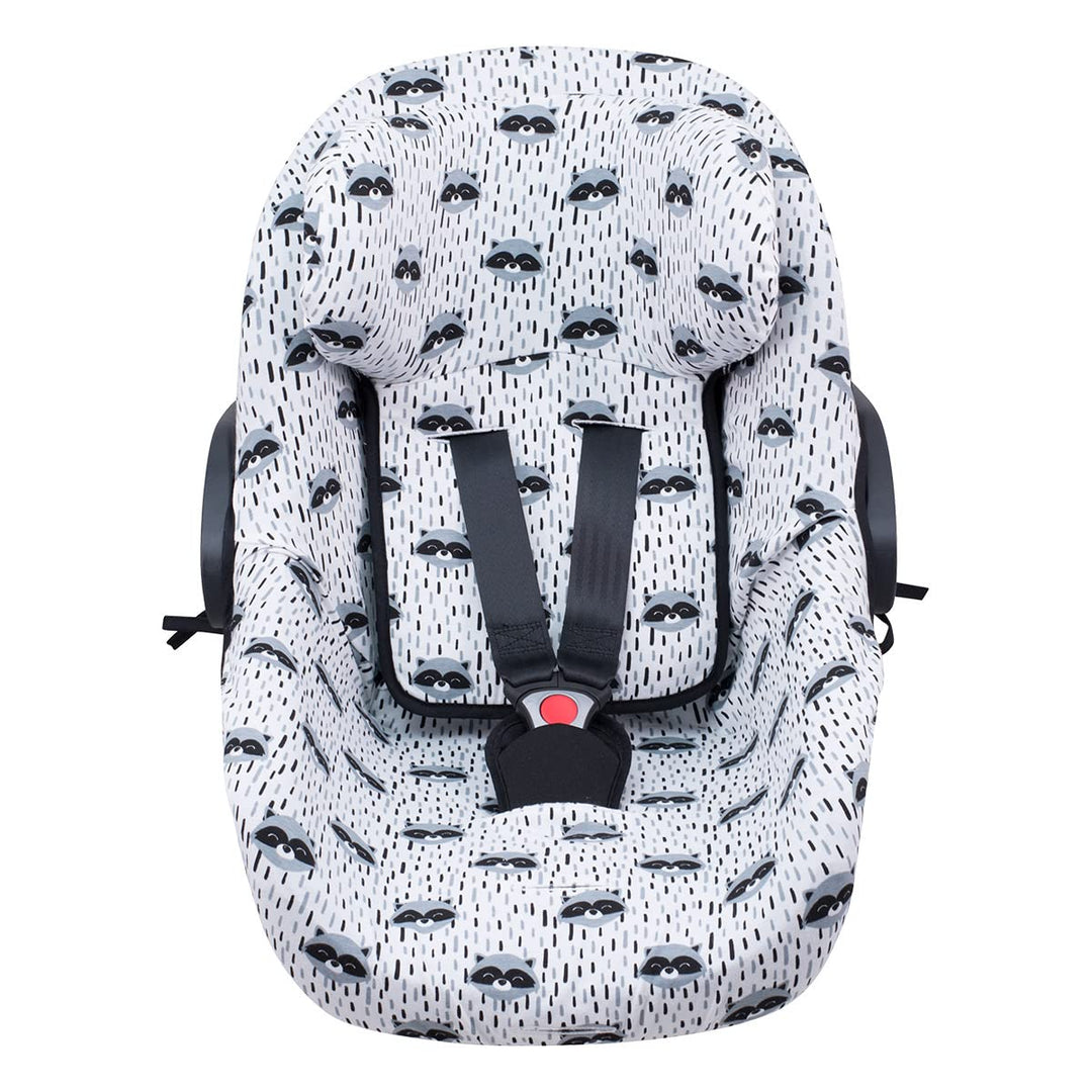 JYOKO KIDS Bezug für Autositz kompatibel mit Pég Perego Primo Viaggio, Uppababy Mesa GO, aus Baumwol