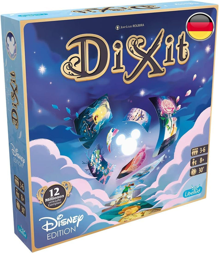 Libellud, Dixit: Disney Edition, Familienspiel, Kartenspiel, 3-6 Spieler, Ab 8+ Jahren, 30 Minuten,