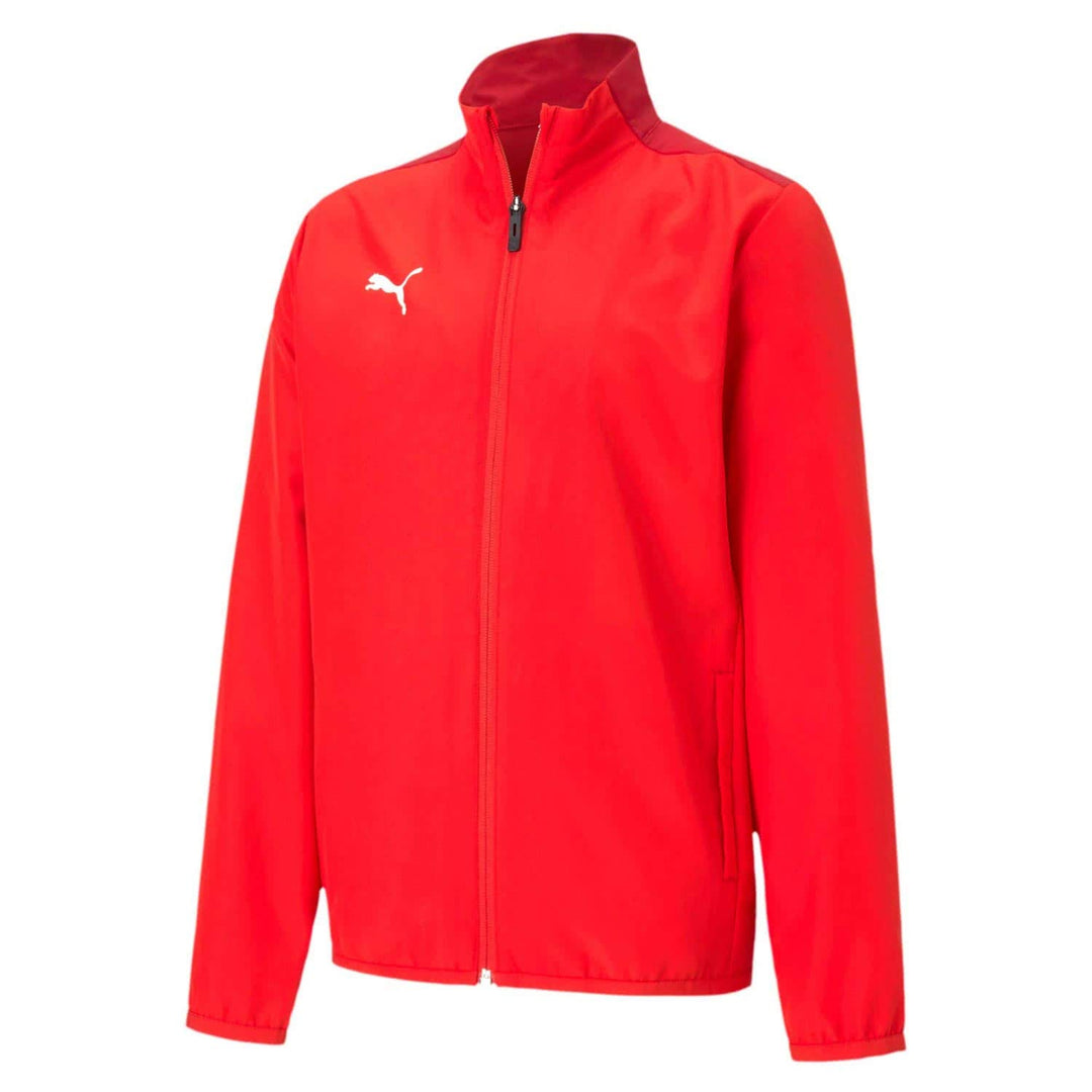 PUMA Jungen teamGOAL 23 Sideline Jacket Jr Trainingsjacke 176 Puma Red-Chili Pepper, 176 Puma Red-Ch
