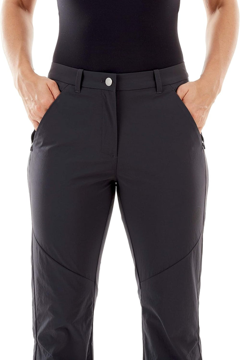 Mammut Damen Hose Hiking Hose 38 Lang Schwarz, 38 Lang Schwarz