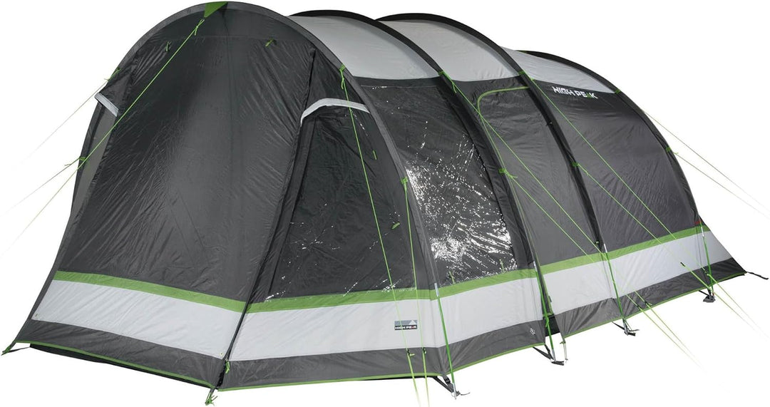 High Peak Bozen 5 Personen Familienzelt XL Tunnelzelt Festivalzelt Vorraum Gross
