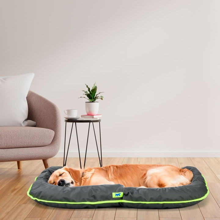 Ferplast Hundebett Hundematte, Hundekissen OSCAR 100 aus Waschbarem Technischen Stoff, Wasserabweise