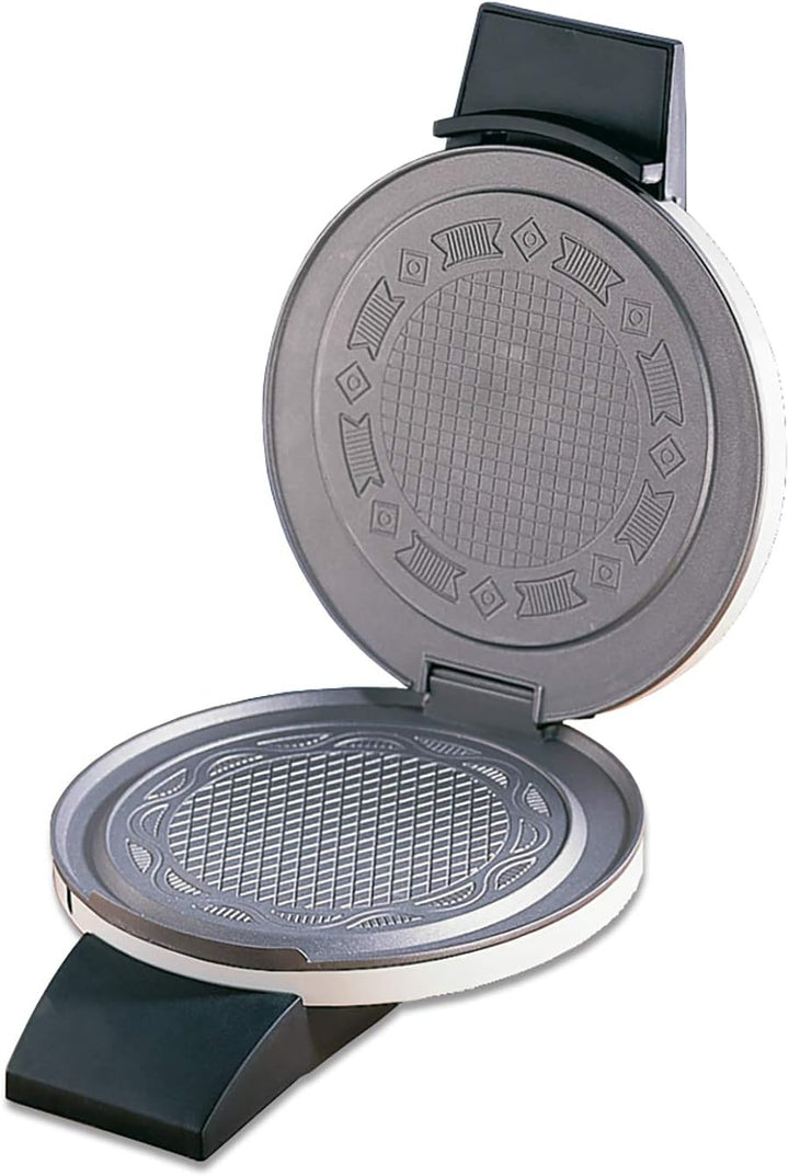 Cloer 261 Hörncheneisen für hauchdünne, knusprige Hörnchen, 800 W, Hörnchengrösse 14,5 cm Durchmesse
