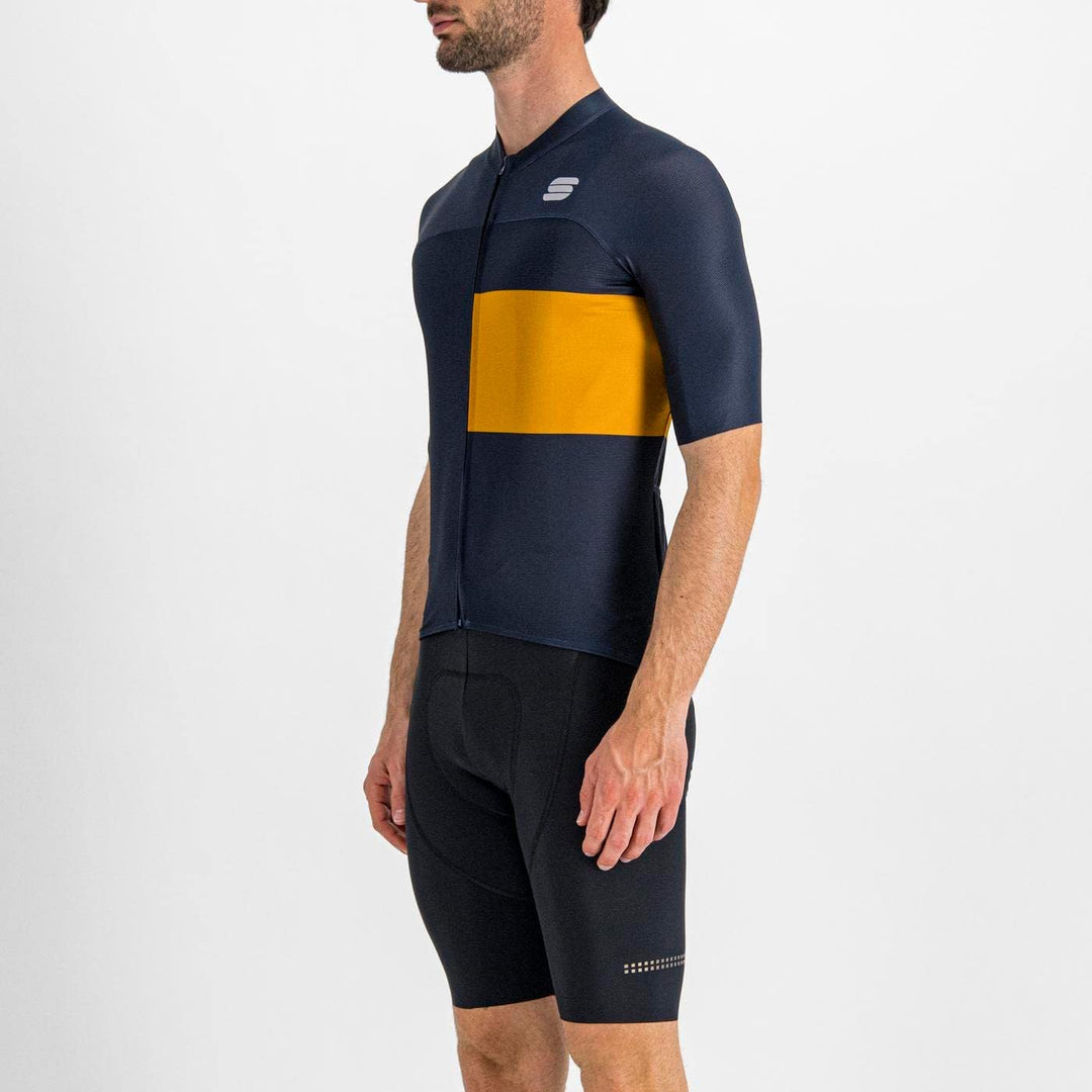 Sportful Herren Snap Jersey Sweatshirt S Galaxy Blue Goldene Eiche, S Galaxy Blue Goldene Eiche