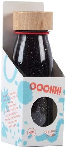 PETIT BOUM Float Bottle Black Schwarz, Schwarz