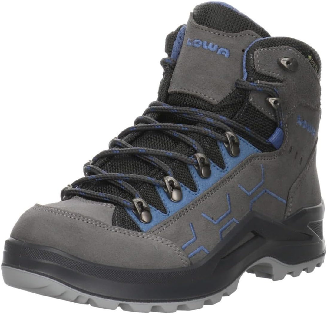 LOWA Stiefel mittel Kody EVO GTX MID JUNIOR 31 EU Anthrazit Blau, 31 EU Anthrazit Blau
