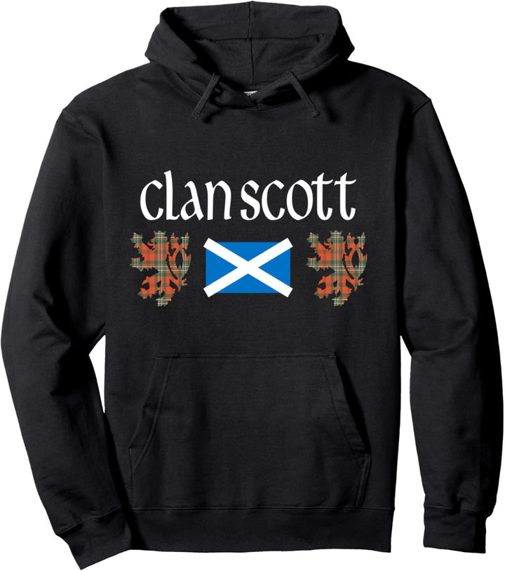 Clan Scott Schottenkaro, Familienname Scotland Pride Pullover Hoodie