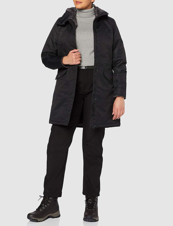 Regatta Damen Rimona Waterproof Breathable Taped Seams Insulated Lined Hooded Jacket Jacke XXS Schwa