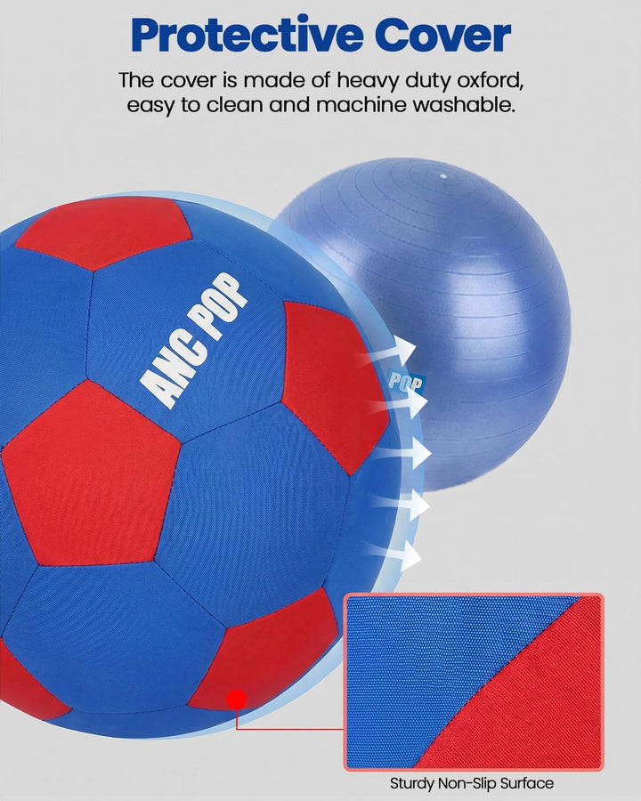 ANC POP Herding Ball für Hunde Pferdeball &amp; Ballhülle 63,5 cm Ball für Pferde gross mit Handpumpe zu