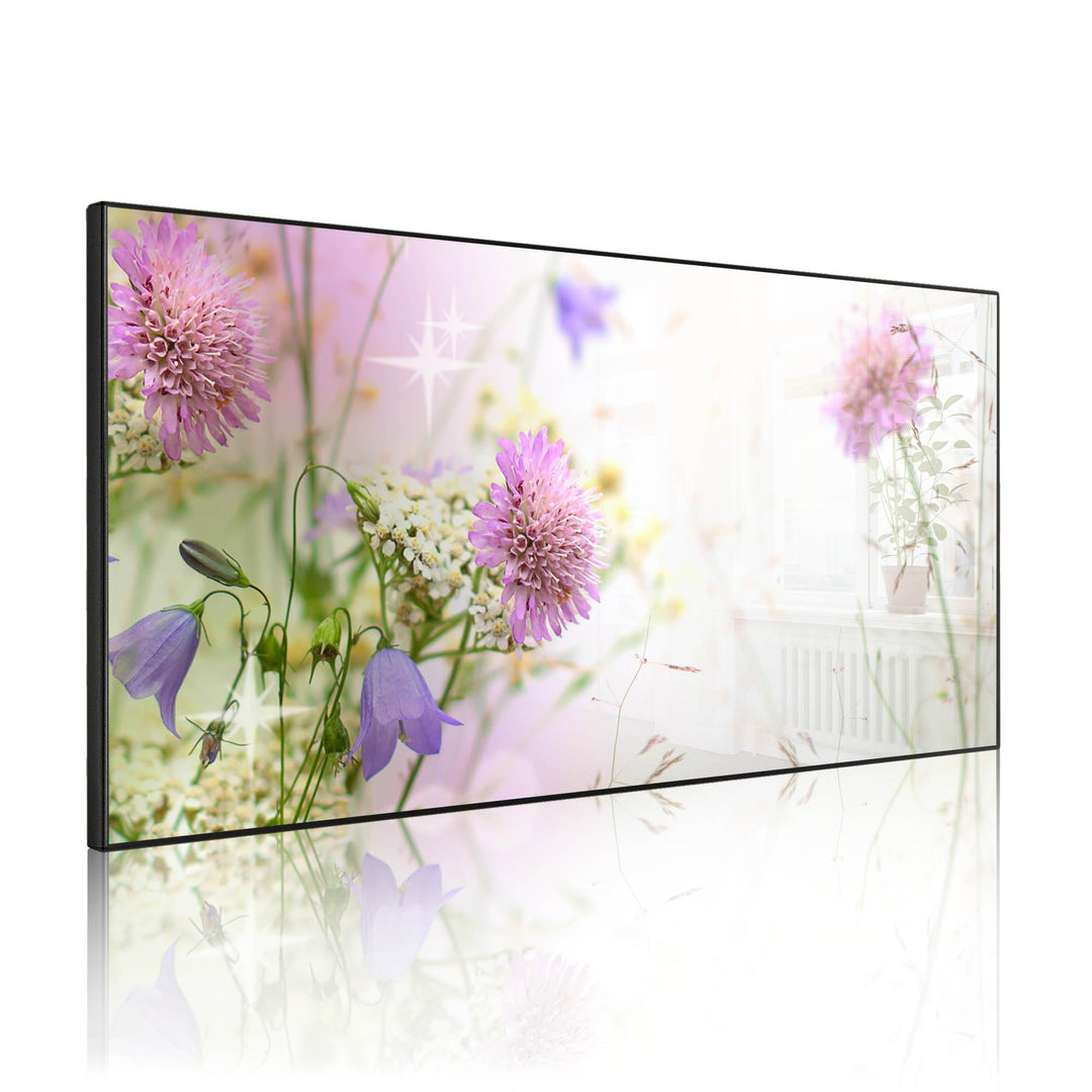 banjado Magnettafel schwarz 78 x 37cm / Magnetwand Metall/Magnetpinnwand als Memoboard/Pinnwand Magn
