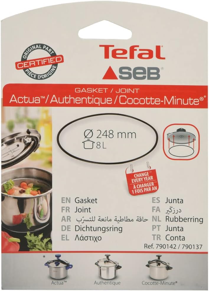 Seb 790142 Joint 8L Edelstahl Schnellkochtopf Halterung