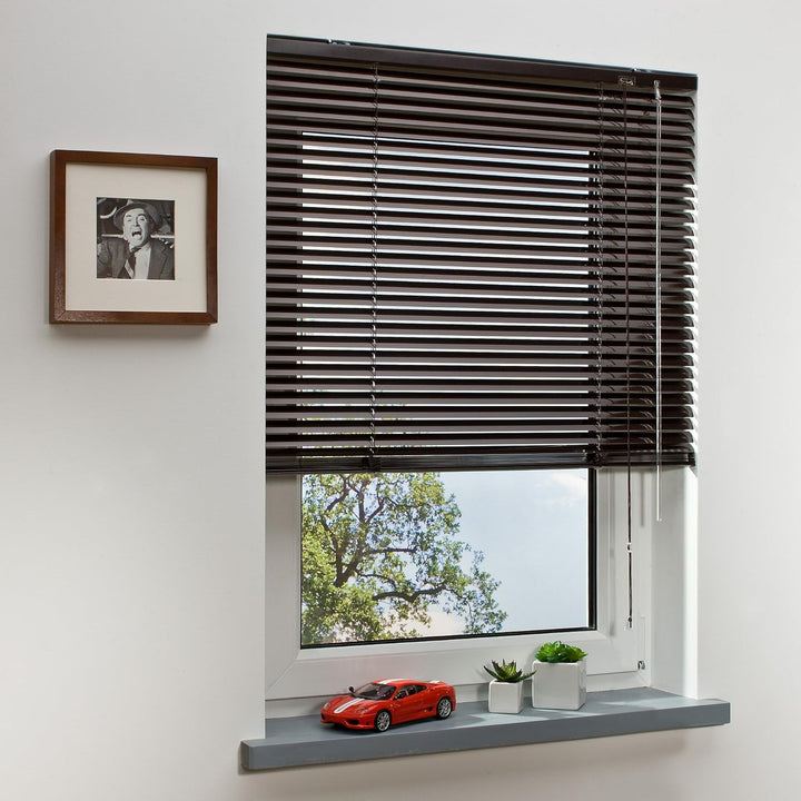 Garduna ALU Jalousie # Mocca 50 x 160cm # - viele Farben & Grössen 50x160cm Mocca, 50x160cm Mocca