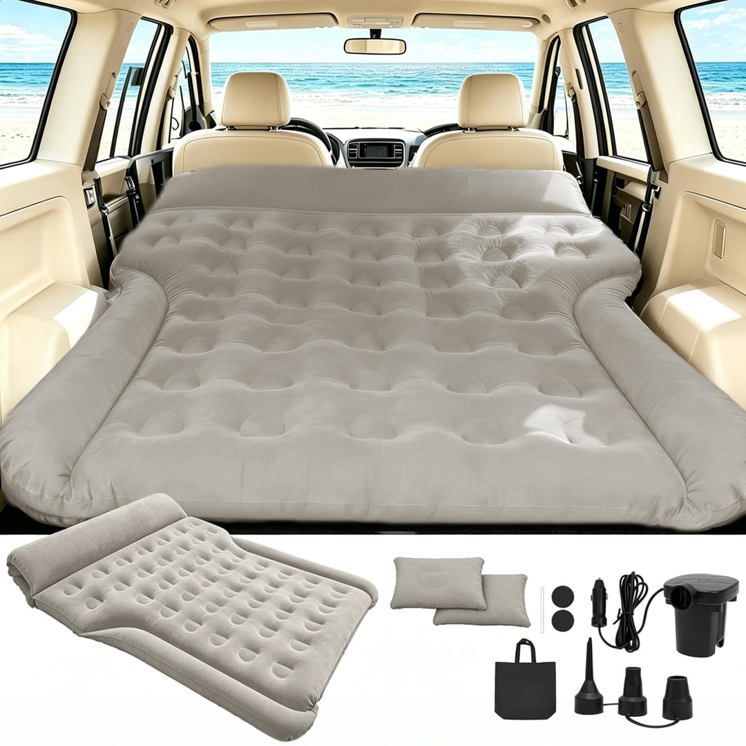 Aufblasbare Auto-Luftmatratze, General Motors Reise Autobett mit Kissen, Limousine Camping Auto Reis