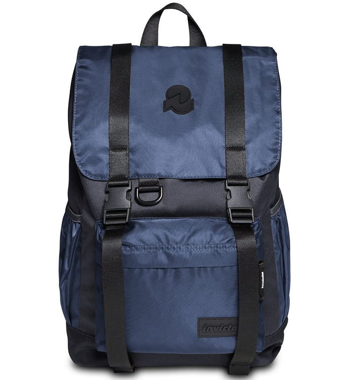 Invicta CHAT SOLID, Rucksack aus nachhaltigem Stoff, Praktisch & Unisex, Leicht, kompakt, mit Laptop