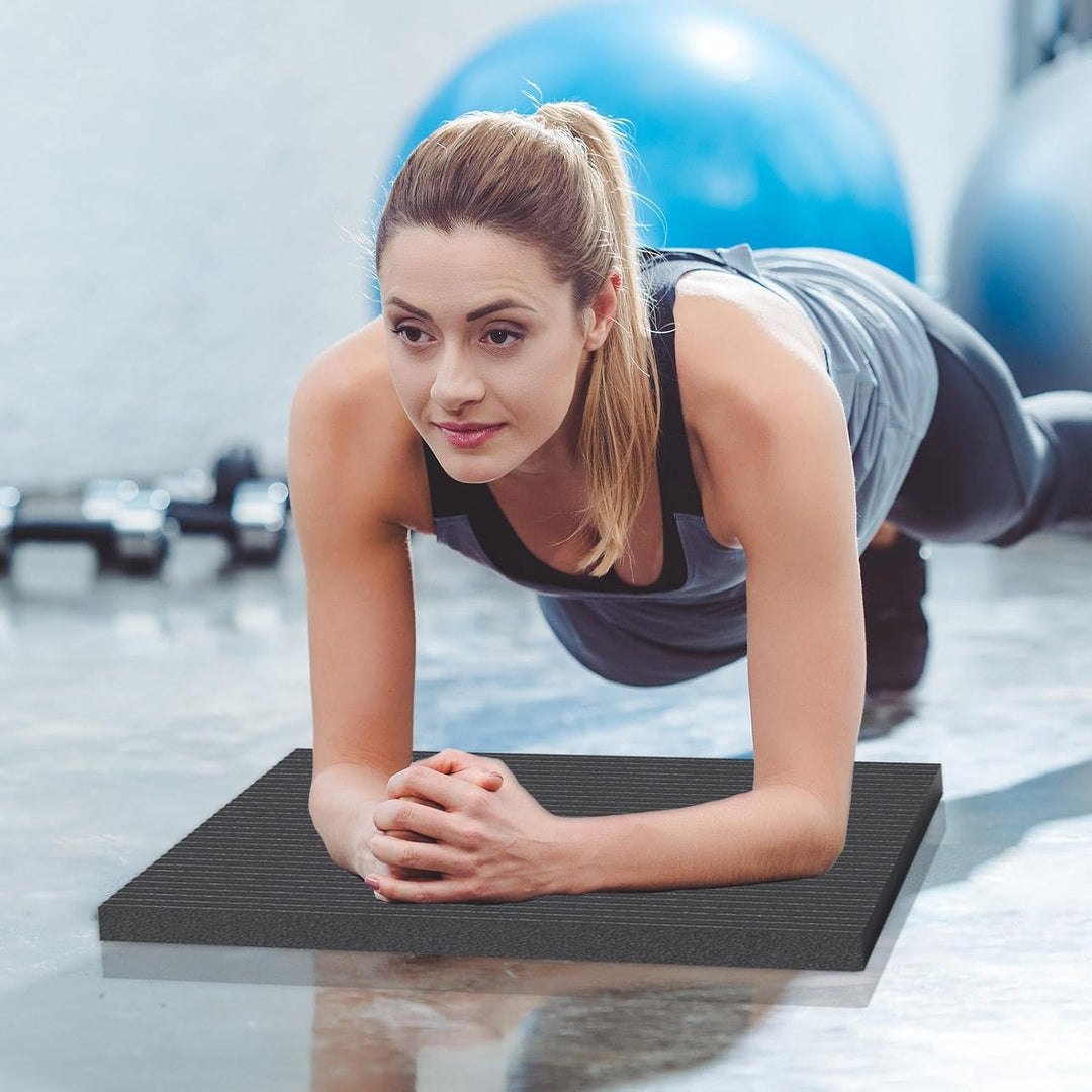 Fitness-Kniebandage, Trainingsmatte | Übung mit rutschfester Kniematte für das Fitnessstudio – siche