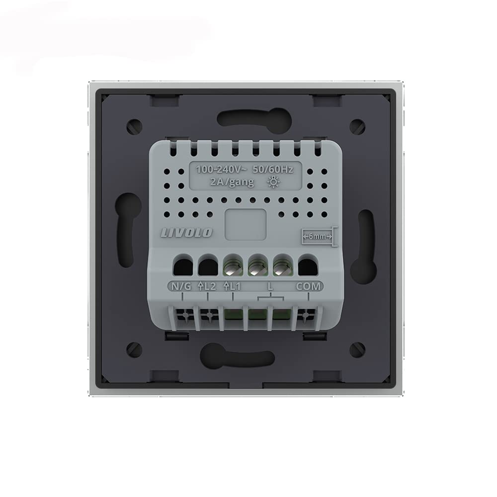 Livolo dimmbarer Wechselschalter/Kreuzschalter Dimmer Lichtschalter Schalter Wandschalter UP Wechsel