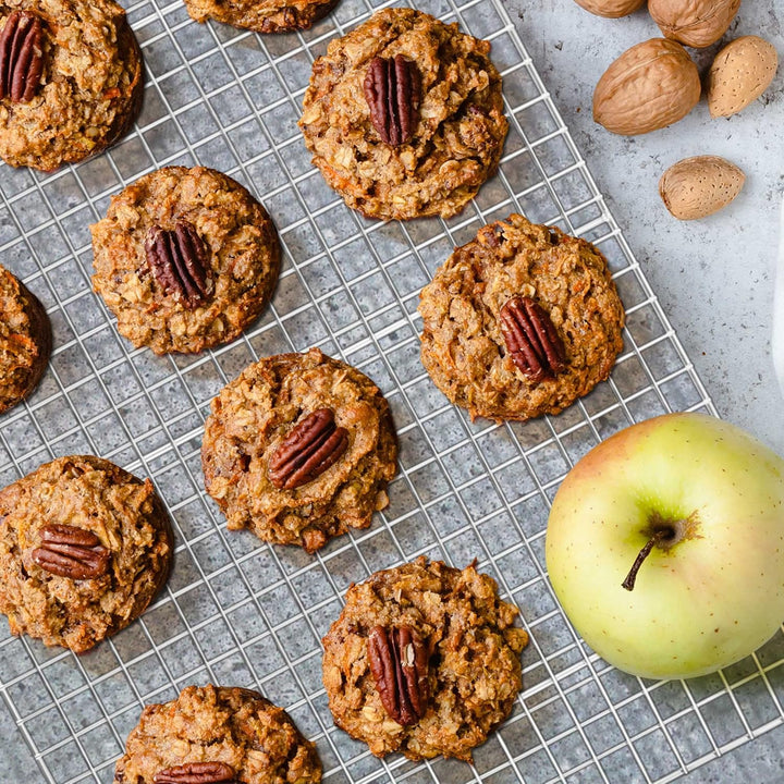 Herogo Grosses Abkühlgitter Set, Edelstahl Auskühlgitter 2er-Set, 39x28x2 cm, für Grosse Backbleche,