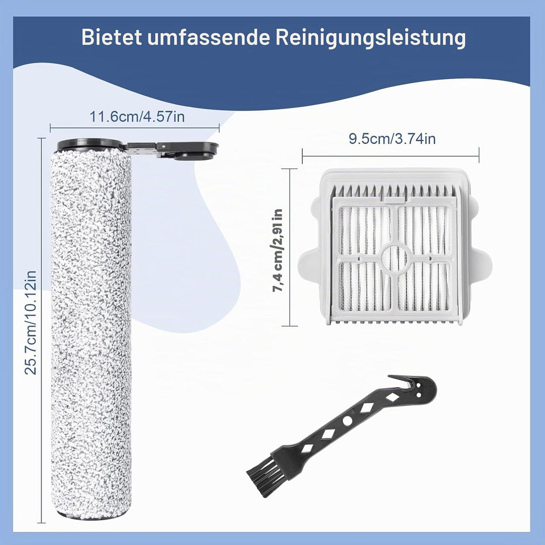 Bürstenrolle Filter Ersatzteile für Roborock F25 / F25 ACE/RT/LT/ALT/GT/XT/ACE Combo/Combo/BX/Ultra/