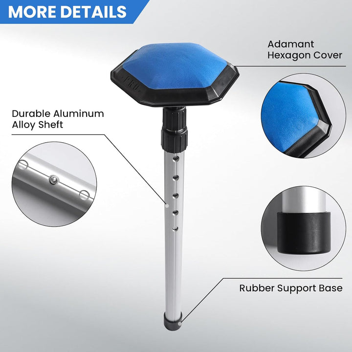 LOVMEAD Golf Travelcover, Golf Protector Travel Covers Support System Backbone-Reiseabdeckung aus Al