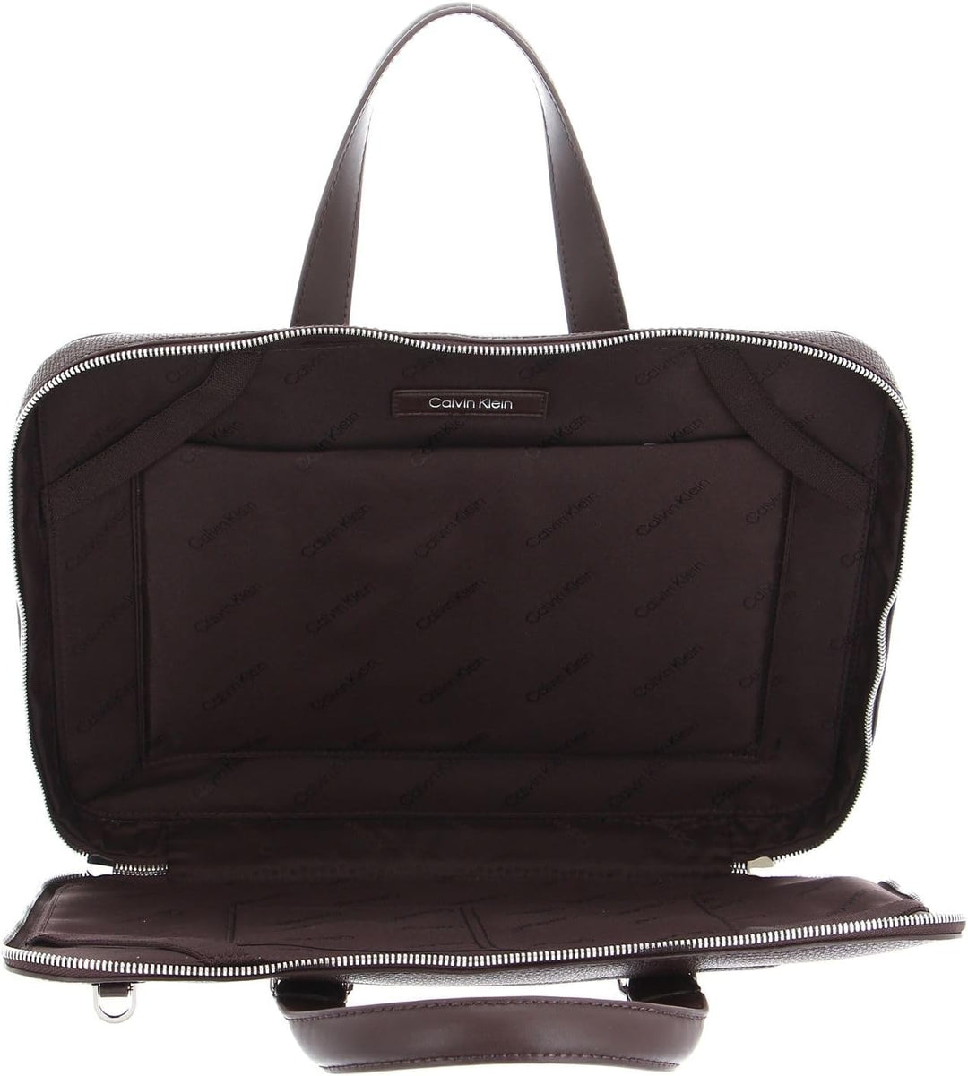 Calvin Klein Minimalism Slim Laptop Bag Chester Brown