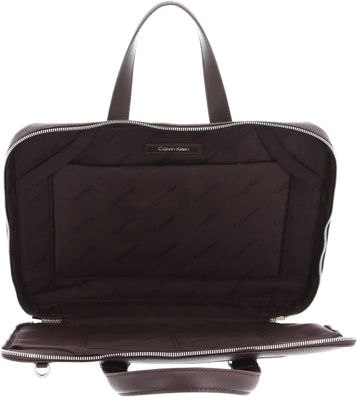 Calvin Klein Minimalism Slim Laptop Bag Chester Brown