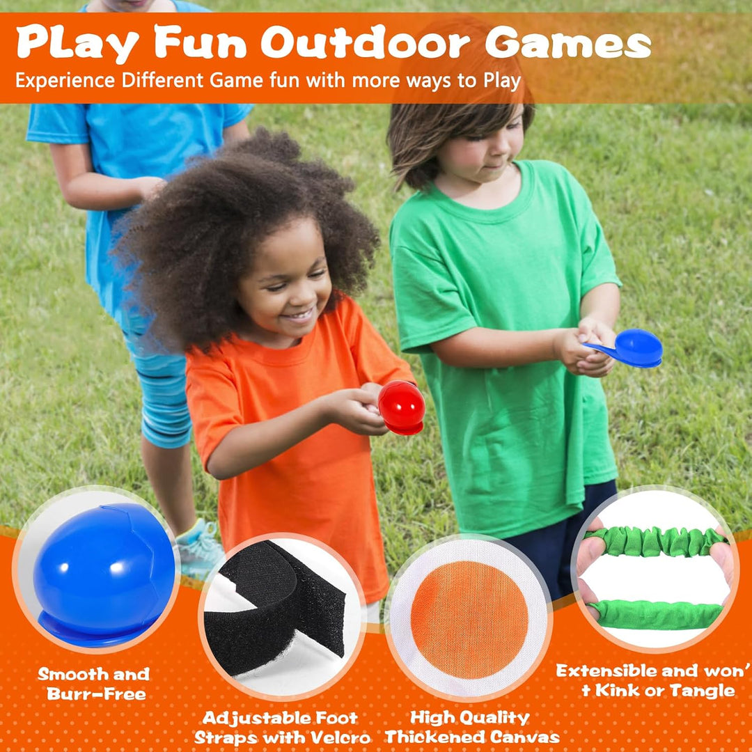 Outdoor Spiele für Kinder Set, Outdoor Spielzeug Kindergeburtstag Partyspiele für Kinder Erwachsene,