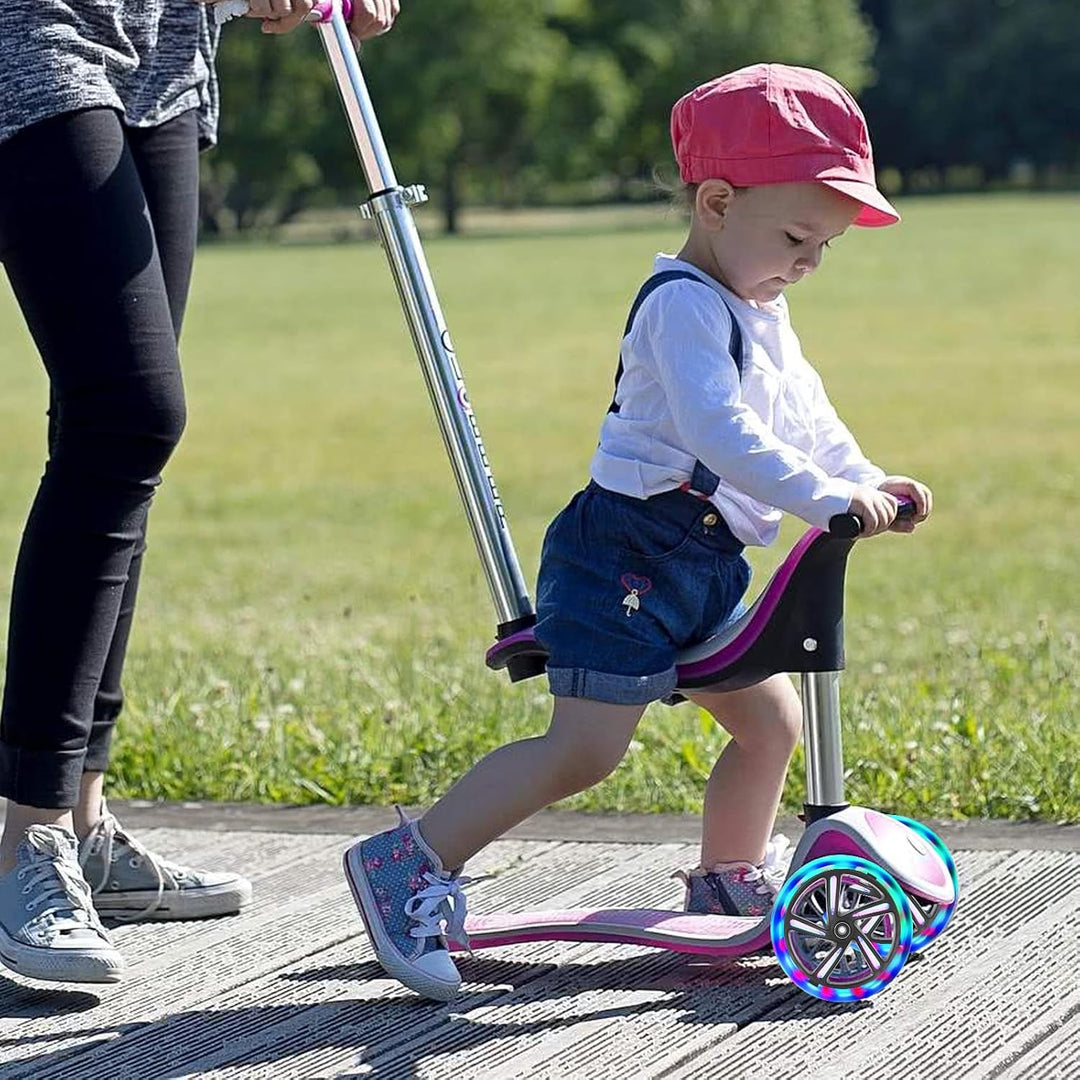 Leuchtende Stunt Scooter Rollen 2 Stück, 200mm LED Scooter Ersatzräder Räder, LED-Lichtrollen Mit AB
