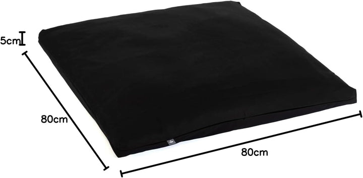 Bodhi Meditationsmatte ZABUTON | ECO Serie | Klassische Yoga Matte mit abnehmbarem Bezug aus 100% Bi