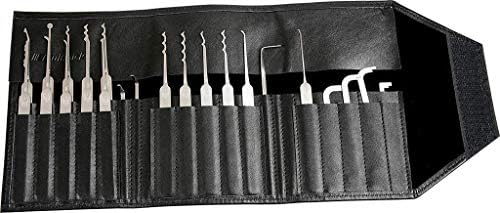Multipick Profi Dietrich Set ELITE 23 - Lockpicking Set 23 Teile - 0.4 mm Lock Pick Klingendicke aus