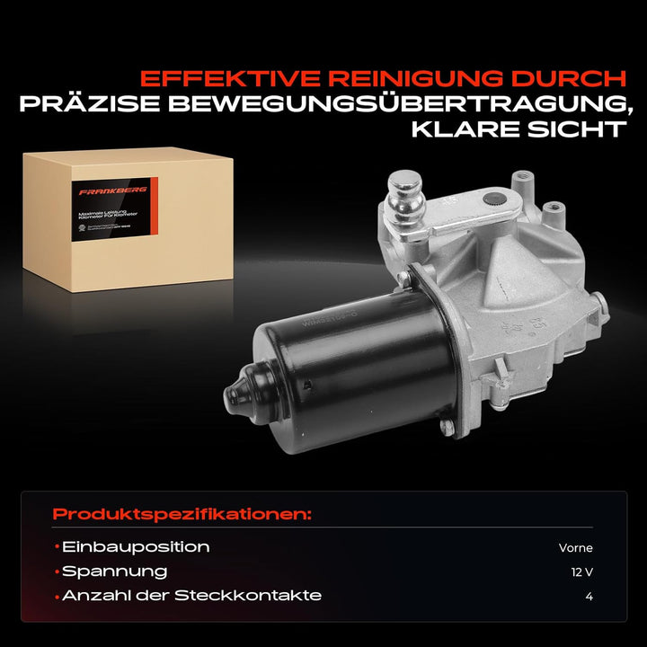 Frankberg Wischermotor Scheibenwischermotor Vorne für 5er E60 5er Touring E61 2002-2010 6934279
