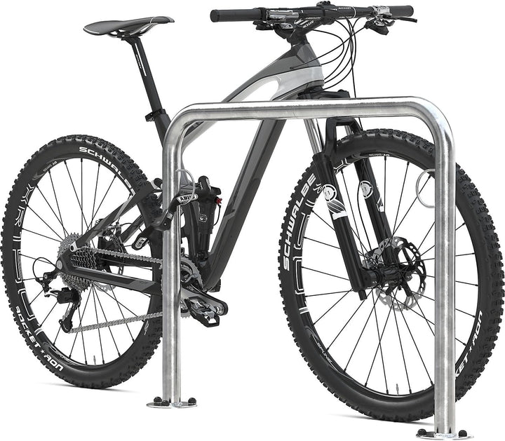 WSM | TRUST Fahrradparker| zum Aufdübeln| Breite 750 mm| VE 1 Stk.